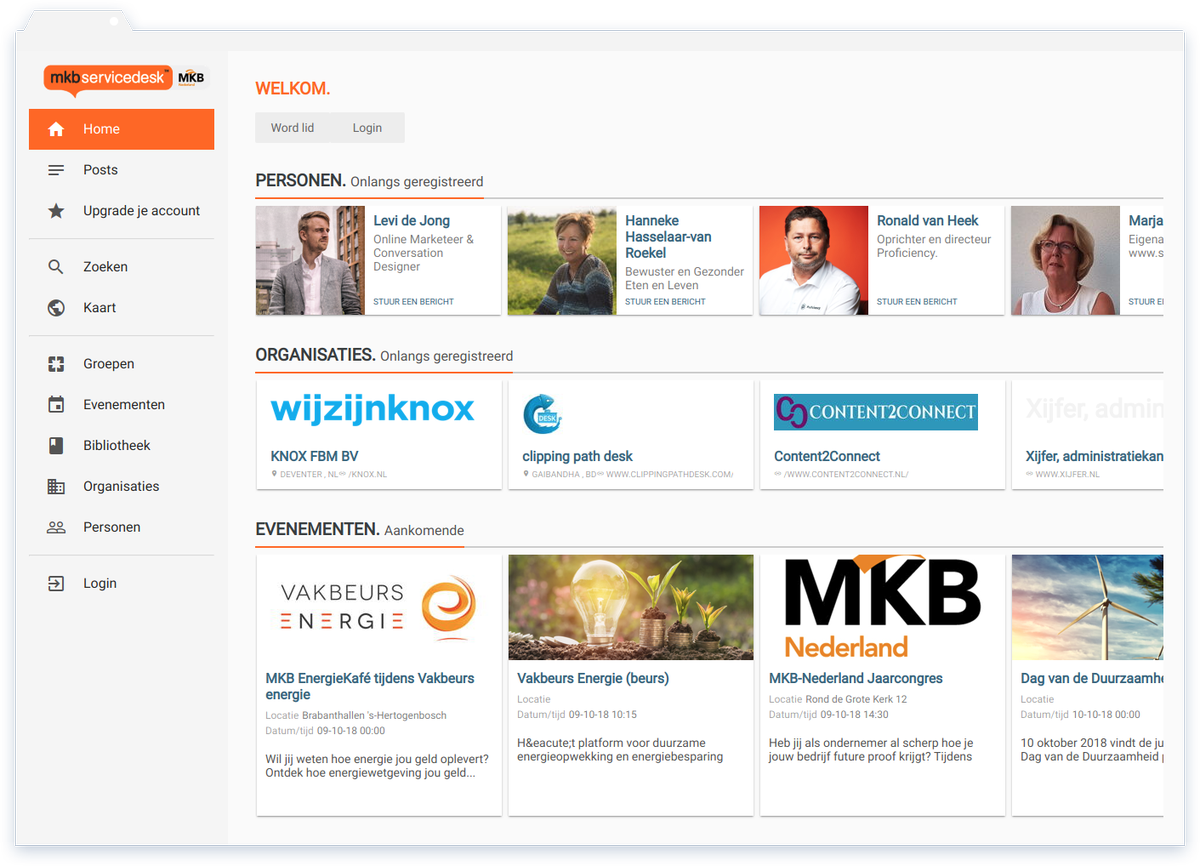 Proud to have <a href="/MKBServicedesk/">MKB Servicedesk</a> on board of our community platform with more than 60000 users! 🎉 See it in action at: mijn.mkbservicedesk.nl