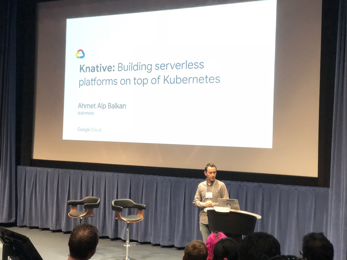 joshcarlisle's tweet image. @ahmetb talking ..... gasp.... #Kubernetes at a #ServerlessSEA . Valuable alternative perspectives are always a good thing!