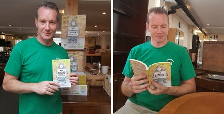EmmausUK's tweet photo. This #WorldPoetryDay visit your local Emmaus to buy #NoHomelessProblem and Other Poems by @EmmausCambridge companion Séamus Fox. It tells the real-life stories of 44 people who experienced homelessness and are now being supported by Emmaus communities https://t.co/VBEzwXBr7C https://t.co/DsZD640I1D