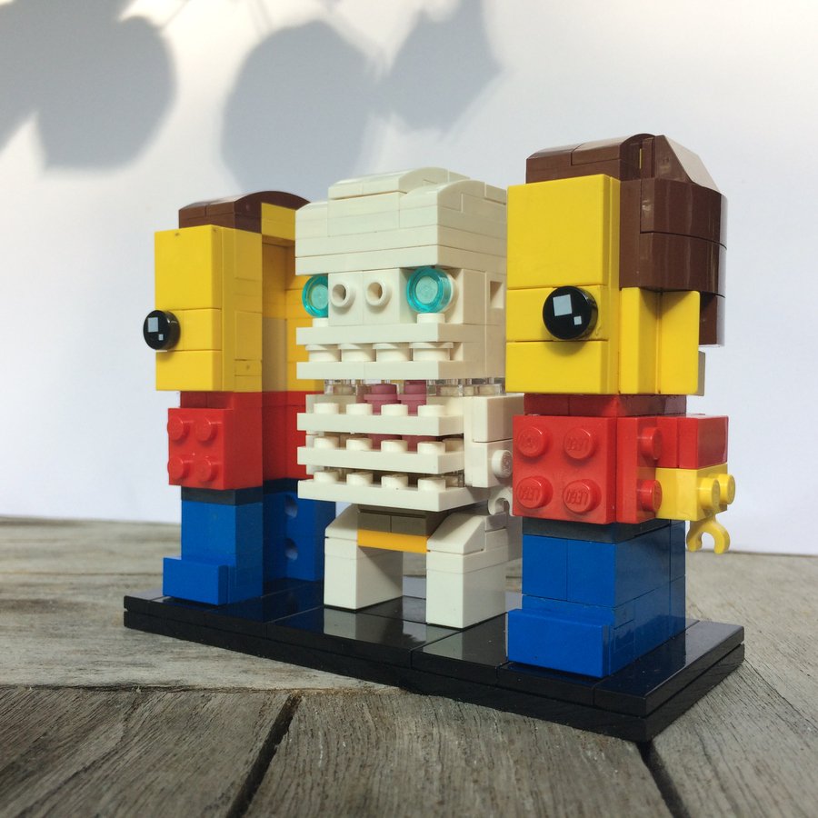 stephanix3D's tweet photo. Yeah! Brickhead #anatomini as a real build! ๐ Please vote for it's #bigbrother @LEGOIdeas ! https://t.co/YmwHFPfk7i https://t.co/uTOLZQLNes