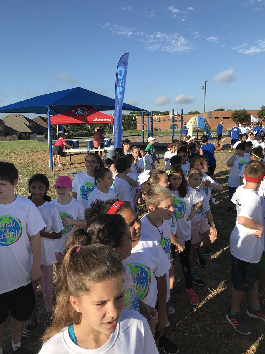 Fun Run! Always a good time! #teamBCE #gcisd