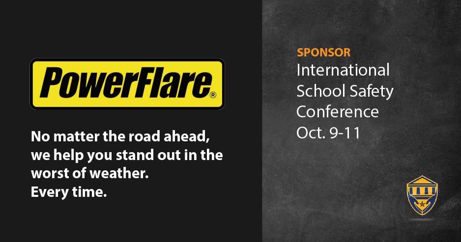 SchoolSafetyOps's tweet image. Introducing our sponsor, PowerFlare: Powerflare lights save money, prevent burns and make sure you’re seen when it counts. pfdci.com Conference Information: internationalschoolsafety.org #thankyou #schoolsafety #ISSI