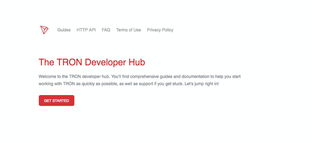 We have a brand new documentation website for #developers! Go to developers.tron.network to check out all the new tools and learn how to use them. The site is optimized to be user friendly with a search function. #TRX