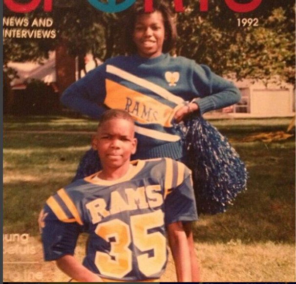 DetroitPAL's tweet photo. Check out these great throwbacks of the Rams football and cheer program. Make sure to tag us in your throwback pictures! #tbtPALAlum #PALCheer #PALFootball https://t.co/N8LRegBynR