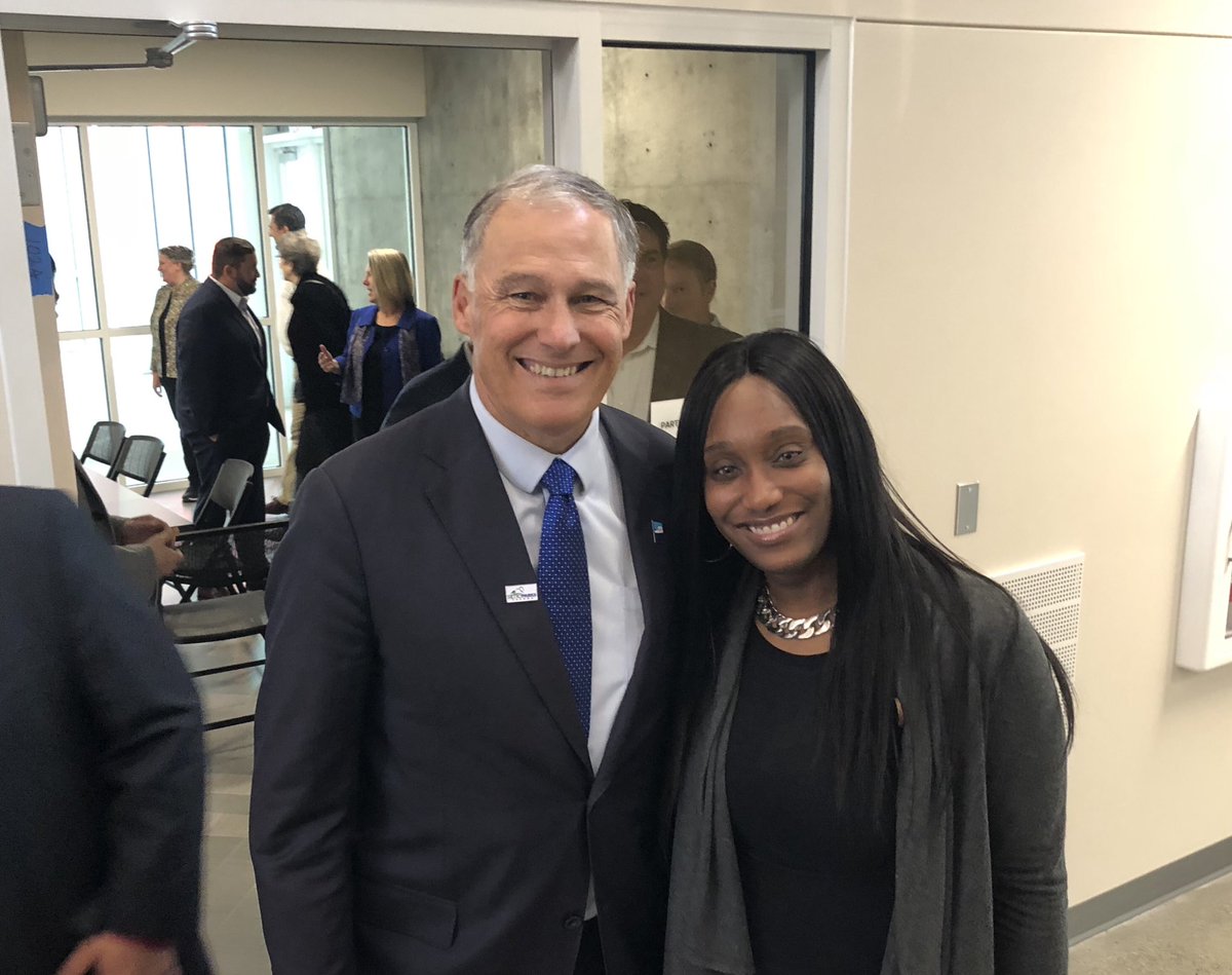 GovBobFerguson's tweet photo. Trudi and I enjoyed a sneak preview of Tacoma’s new Eastside Community Center, an inspiring example of what can happen when young people lead and community leaders partner together. As organizer Shalisa Hayes said today, “This is a dream come true for so many.” Congrats #Tacoma! https://t.co/s1OERQolQi