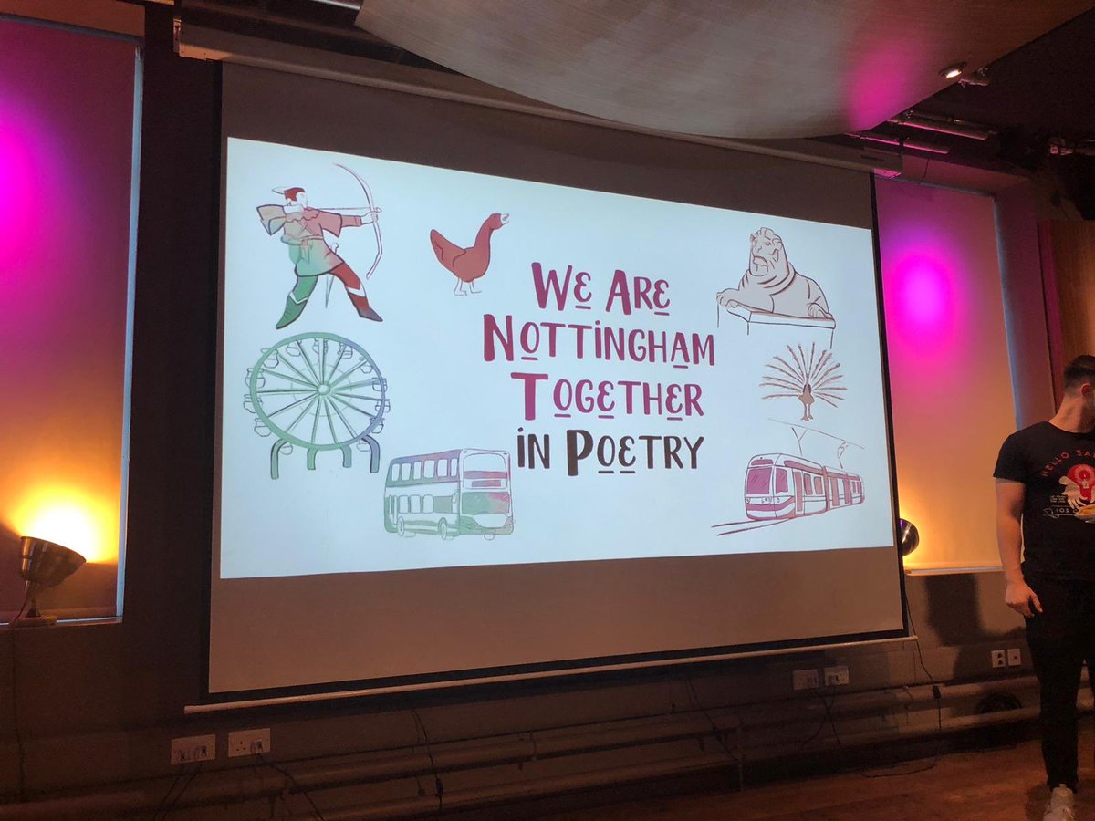 commequalities's tweet photo. Fantastic evening celebrating National Poetry Day! Such fantastic talent. #OurNottinghamThings @WildingGeorgina @NottmCommunity @CommEngageNottm @Nottm_Together https://t.co/mg82YOuSSc