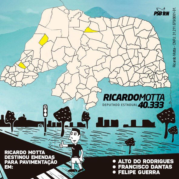 Vote em quem trabalha por você. Domingo, está em suas mãos o poder de fazer continuar minha dedicação por todas as cidades do Rio Grande do Norte. Deputado Estadual é Ricardo Motta 4⃣0⃣3⃣3⃣3⃣✅ #RicardoMotta40333  #DeputadoEstadual #DeputadoEstradeiro