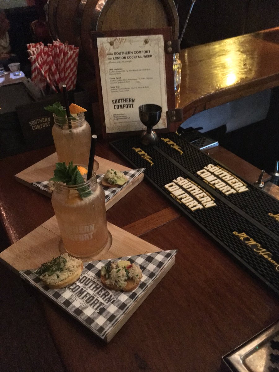 Joe Gabbitas (@hsljoe) on Twitter photo Get on down to the <a href="/FourSistersBars/">The Four Sisters</a> in angel tonight if you’re around. Some delicious <a href="/southerncomfort/">Southern Comfort</a> delights and some live jazz going on.
Tasty! Get on down to the <a href="/FourSistersBars/">The Four Sisters</a> in angel tonight if you’re around. Some delicious <a href="/southerncomfort/">Southern Comfort</a> delights and some live jazz going on.
Tasty!