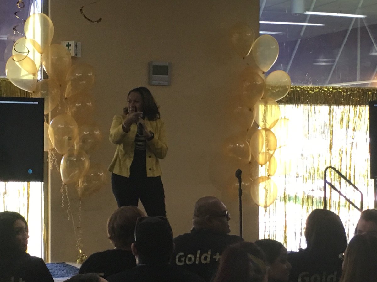 Pueblo MSS Center is hyped and ready for Gold+. #TUProud