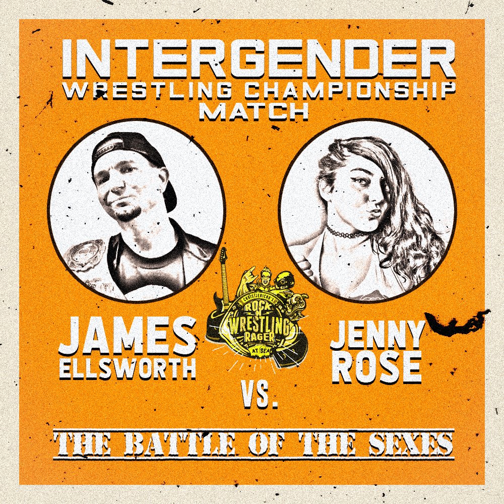 jericho_cruise's tweet photo. ๐ฃHop on board The Ship of Jericho and bear witness to our Intergender Wrestling Championship match! Ready to see @realellsworth take on @jennyrose_jro? Then book your cabin on board today: https://t.co/Sb1g2fWVVY https://t.co/IQxEcnt4oD