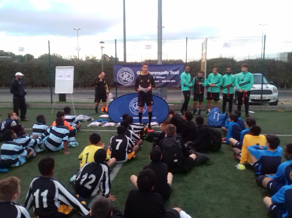 BDAsport's tweet photo. A brilliant evening of football saw 70+ Year 7 boys take part in a 7 a-side competition. Thanks to @BDA_QPR and @QPRtrust for their support @ArkBDA https://t.co/54D60k3qs4