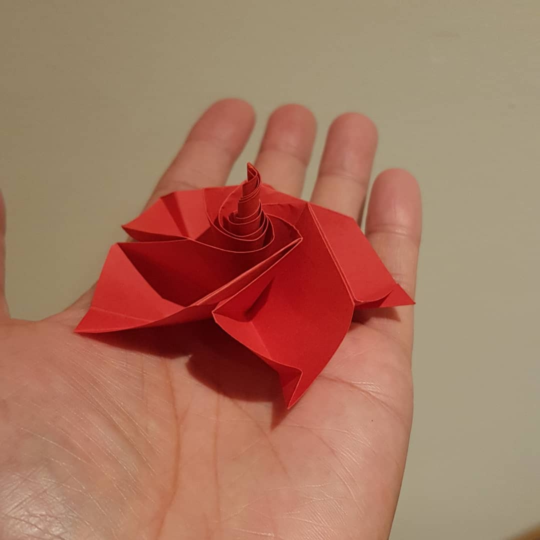 Mindful Origami On Twitter That 5 Petal Flower I Created