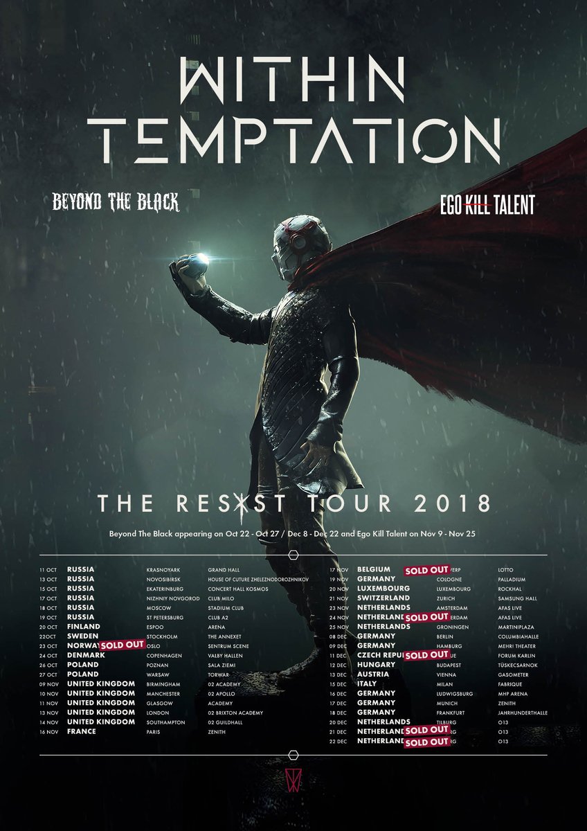 Within Temptation On Twitter Exactly One Week Until We - 