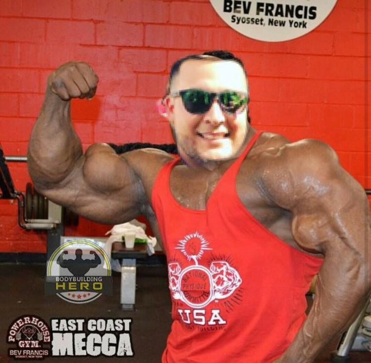 Gunit__'s tweet photo. Happy birthday coach! Have a good one. I hope I get as big as you one day #teamroids https://t.co/QLzn6MQMVf