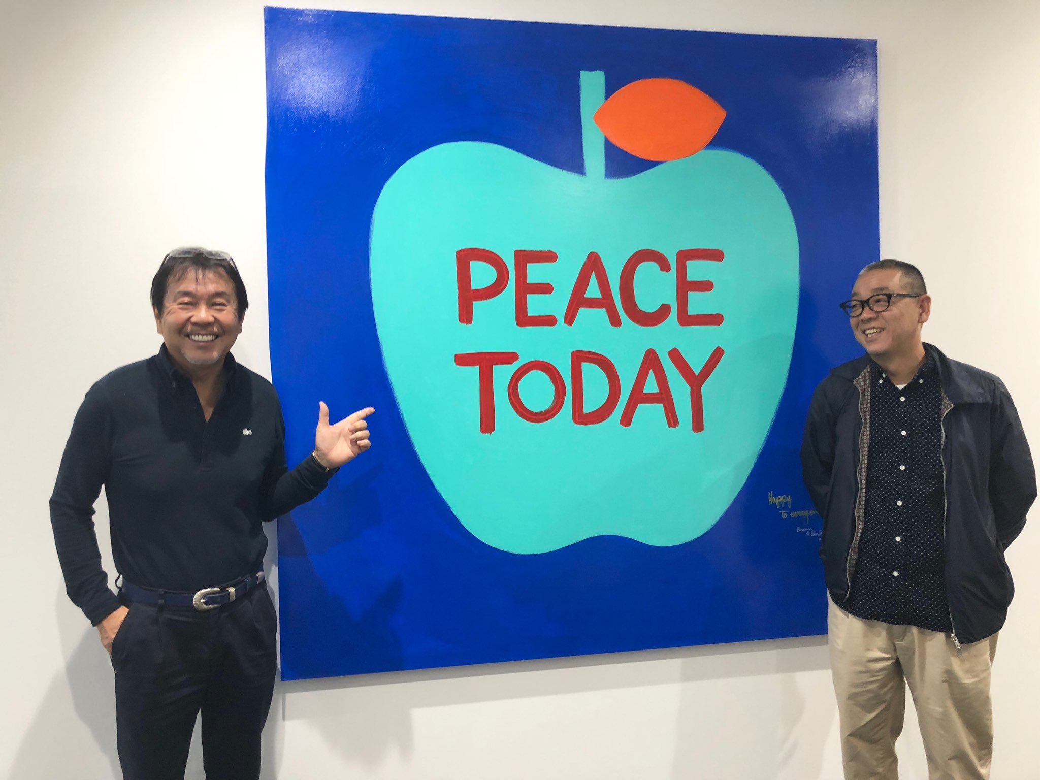 額付き【アートポスター】豊田弘治× 花井祐介（ALOHA）