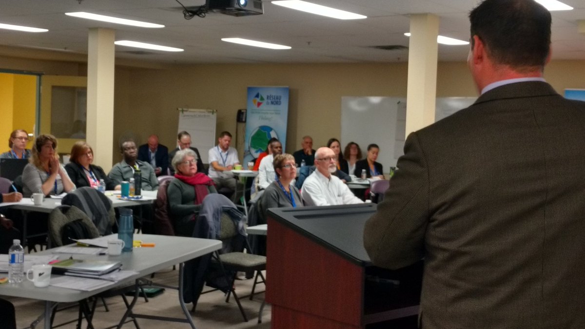 À la première journée du Sommet pour l'immigration du Nord de l'Ontario à Sudbury #immfr #ONfr