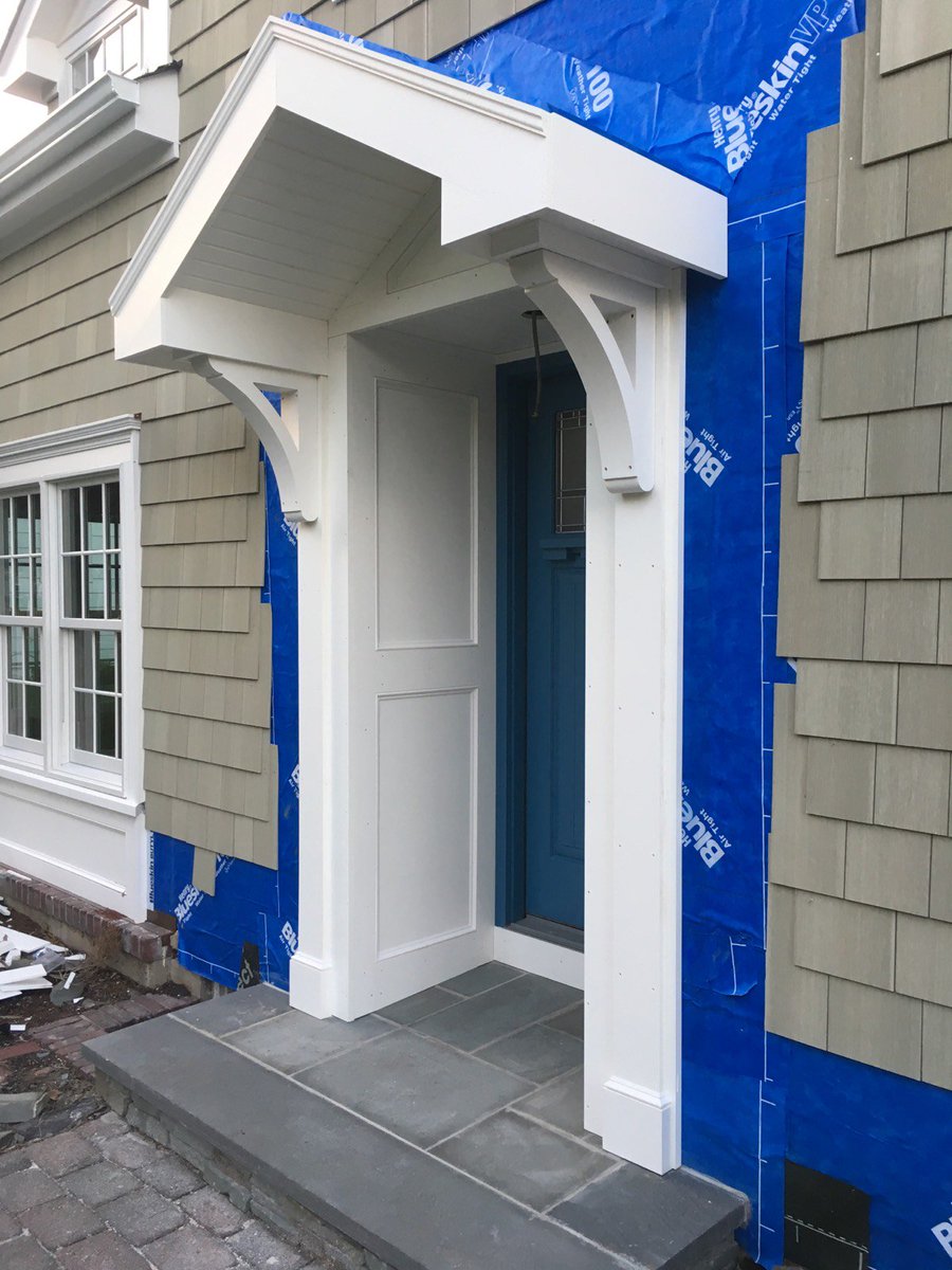 longviewNJ's tweet photo. This entryway was built from scratch by our team, then covered with #Azek ! Great work by the team, very proud of the progress!

#homeimprovement #roofing #siding #newjerseyhomes #newjersey #construction https://t.co/f1t5hHHRtv