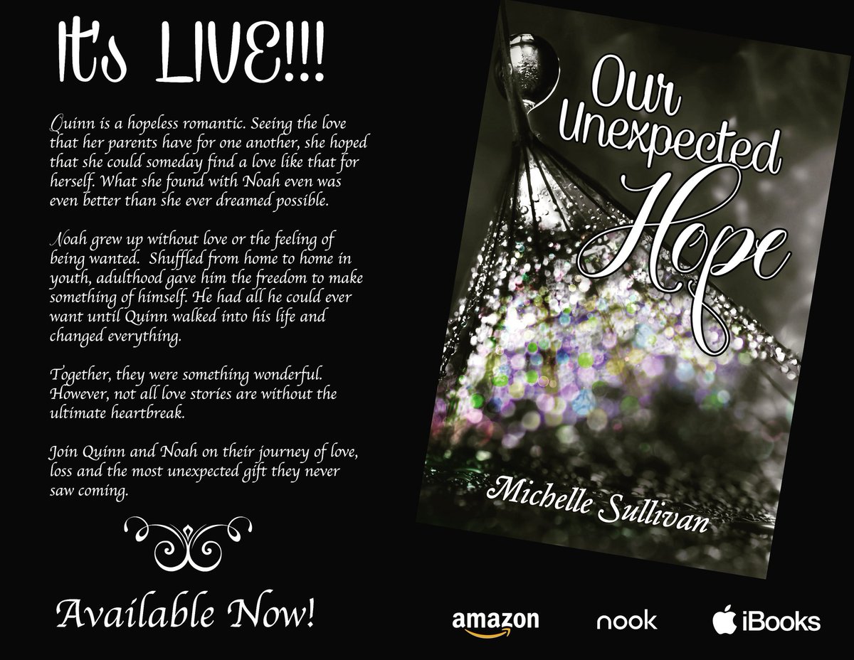 AuthorMichelle8's tweet photo. My 5th book is now LIVE!!
#oneclick #romance #author #ourunexpectedhope #ContemporaryRomance https://t.co/xB1HoxVFOA
