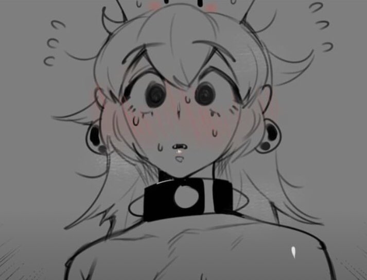 Bowsette17's tweet photo. “W-What was that in your pocket M-Mario?” #lewd #nsfw #bowsette https://t.co/2XqJLVT2dg