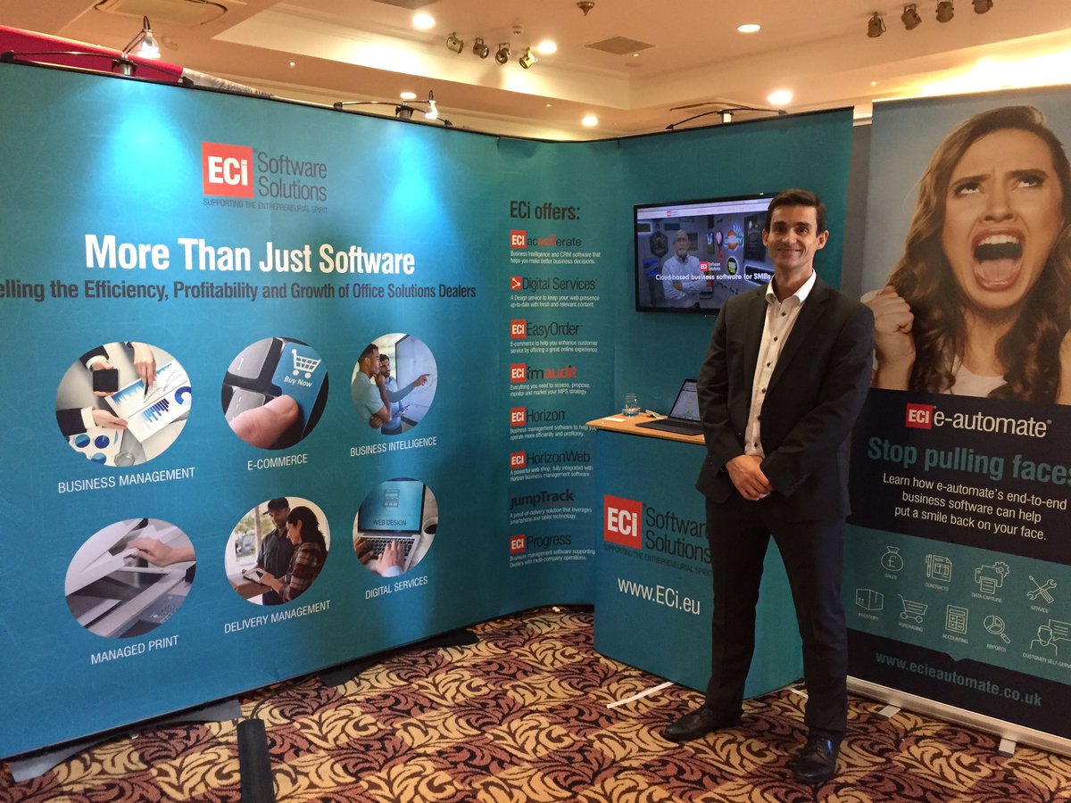 stilltortoise's tweet image. A good day at the @Superstat conference with @gradders. Great to talk to our #smb #eci customers