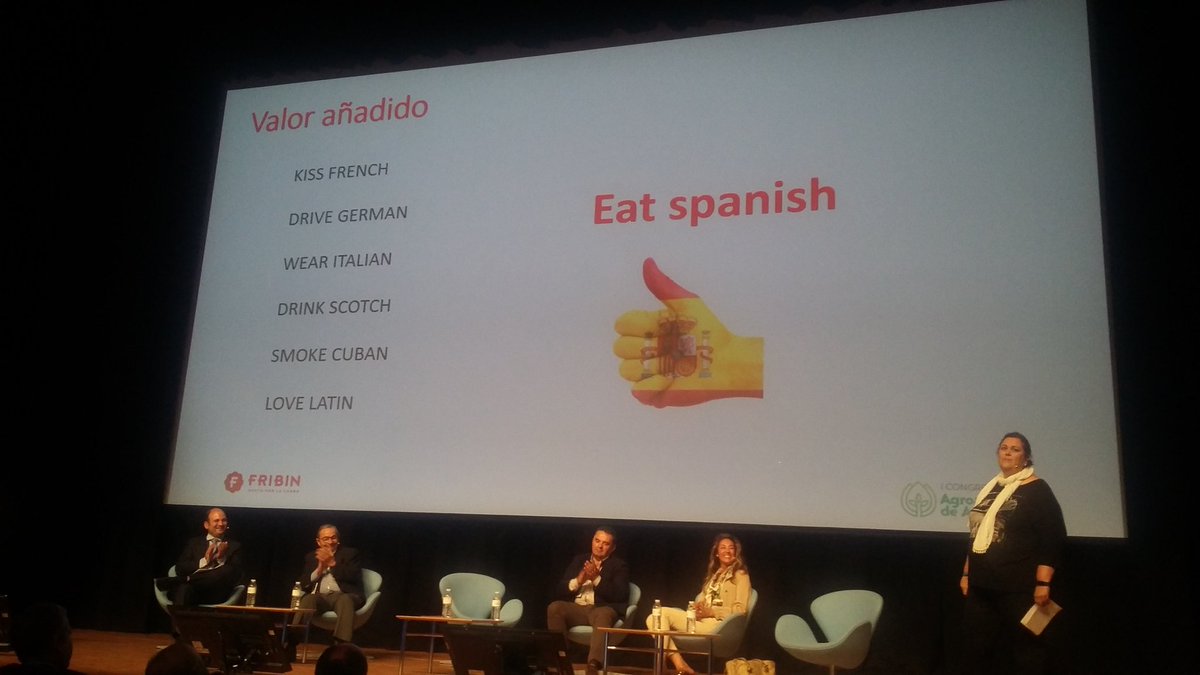 "Eat Spanish" debe ser el lema de nuestro sector agroalimentario, propone Cristina Gallart de @fribin_binefar #CongresoAgroAragón