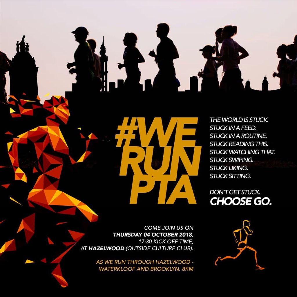 PhashaGT's tweet photo. Changing the world one city at a time #WeRunPta https://t.co/di7hv2EcxP
