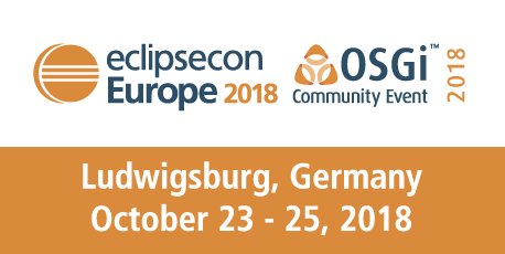 MatteoDariol's tweet image. Building an #IoT platform with #OSGi and #EclipseVorto. @kai_at_ProSyst tells you how it&apos;s done at #EclipseCon Europe bit.ly/2P9M5px #teambosch