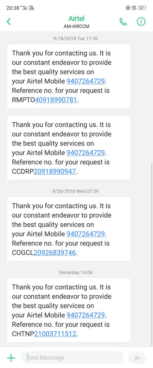 LovNaman's tweet photo. I really want to abuse you
@Airtel_Presence @airtelindia 
What the hell you are doing? Why can't you just give my money back you ....
@TRAI who will gonna pay for my call drops? Answer me #WorstCompany #AvoidAirtel #WorstNetwork 
Everytime there is a cross connection #NeedMyMoney https://t.co/MjIDNqbx6d