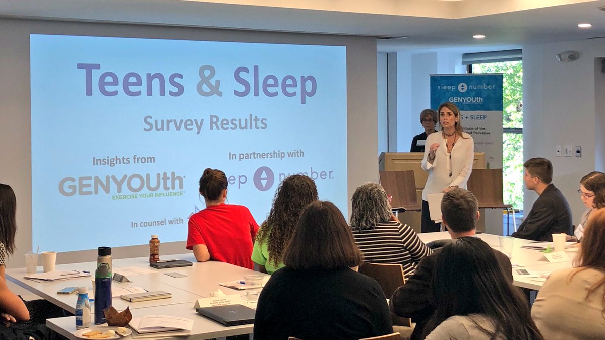 GENYOUthNow's tweet image. How can we drive the insights from our survey to create change that benefits today’s youth? @AlexisGlick #SmarterSleep #LearningConnection