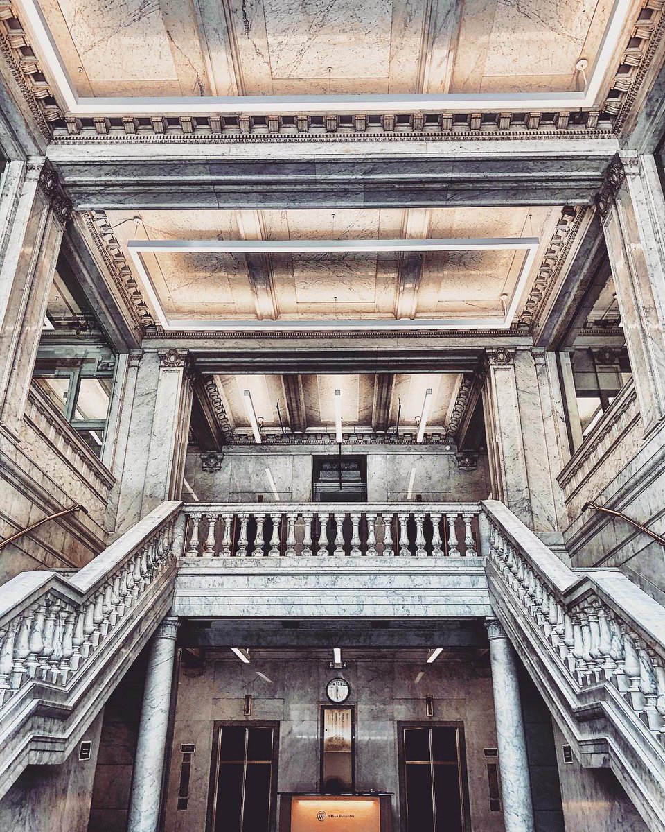 WellsBuilding's tweet photo. The marble lobby of the Wells Building has stood the test of time since 1902.
#HistoryConnected #WellsBuilding
Photo: @joshdepenbrok https://t.co/dlyv5KSHu1