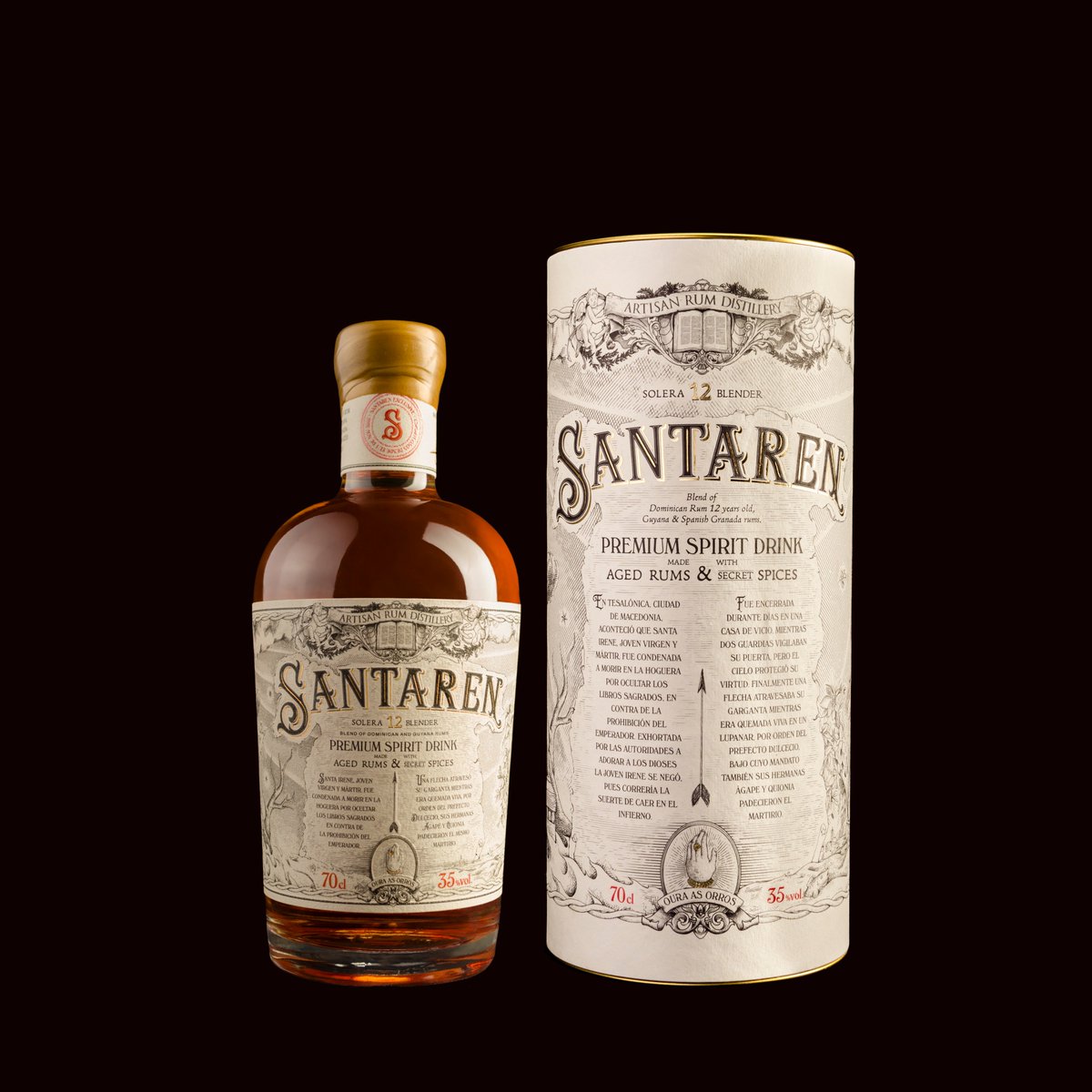 Os presentamos #RonSantaren - Solera 12 Blender 

Del encuentro entre el Mediterráneo, el Caribe &amp; el río Demerara.

From the encounter between the Mediterranean Sea, the Caribbean &amp;
Demerara River.