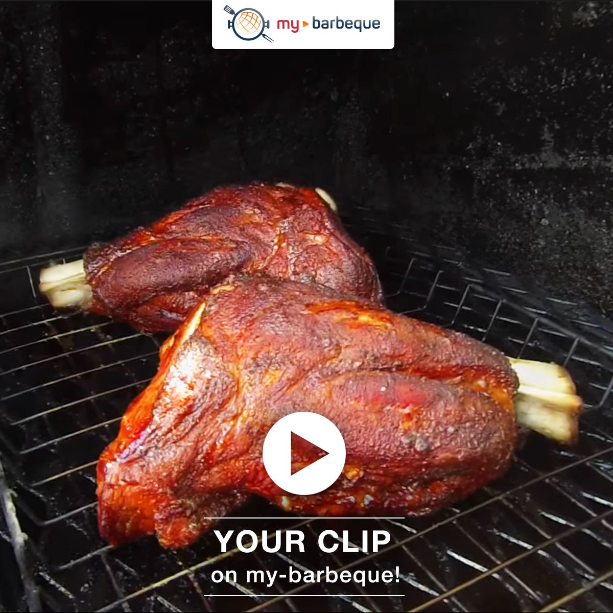 my_barbeque's tweet image. Smoked #lambshank how #smoker evangelist Jef from #SmokedMeatwithJef™ is used to do. In this case, he uses olive oil, a secret sweet-spicy rub … and a little bit of patience. See by yourself at bit.ly/2IDsmMC #bbq