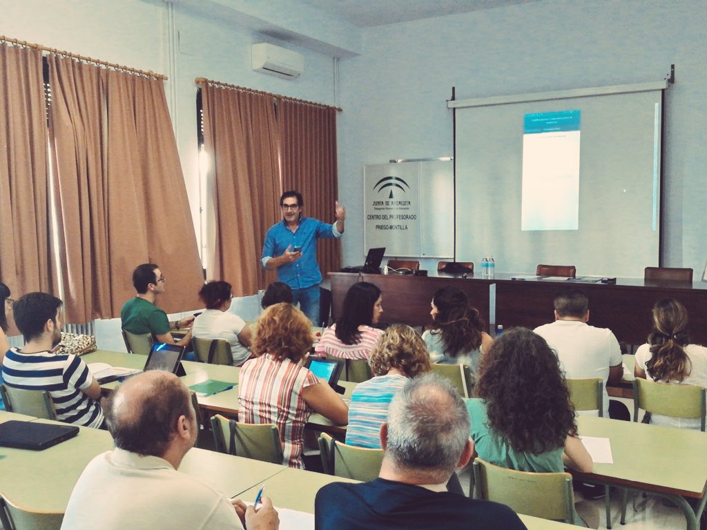 Iniciamos "El nuevo cuaderno del profesorado. iSéneca" en la sede del CEP en Priego de Córdoba <a href="/ceppriegomonti/">CEP Priego Montilla</a>