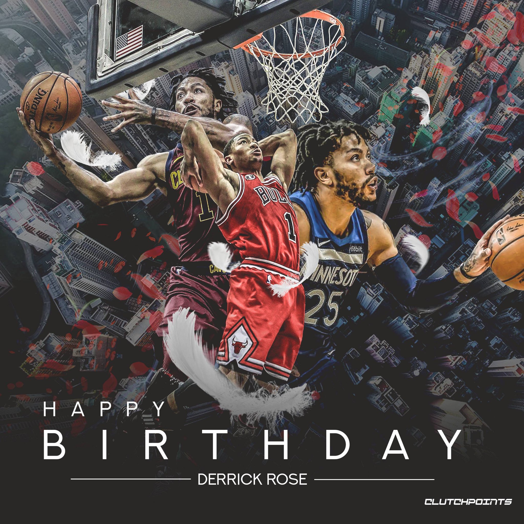 Happy 3 0 th birthday, Derrick Rose! 