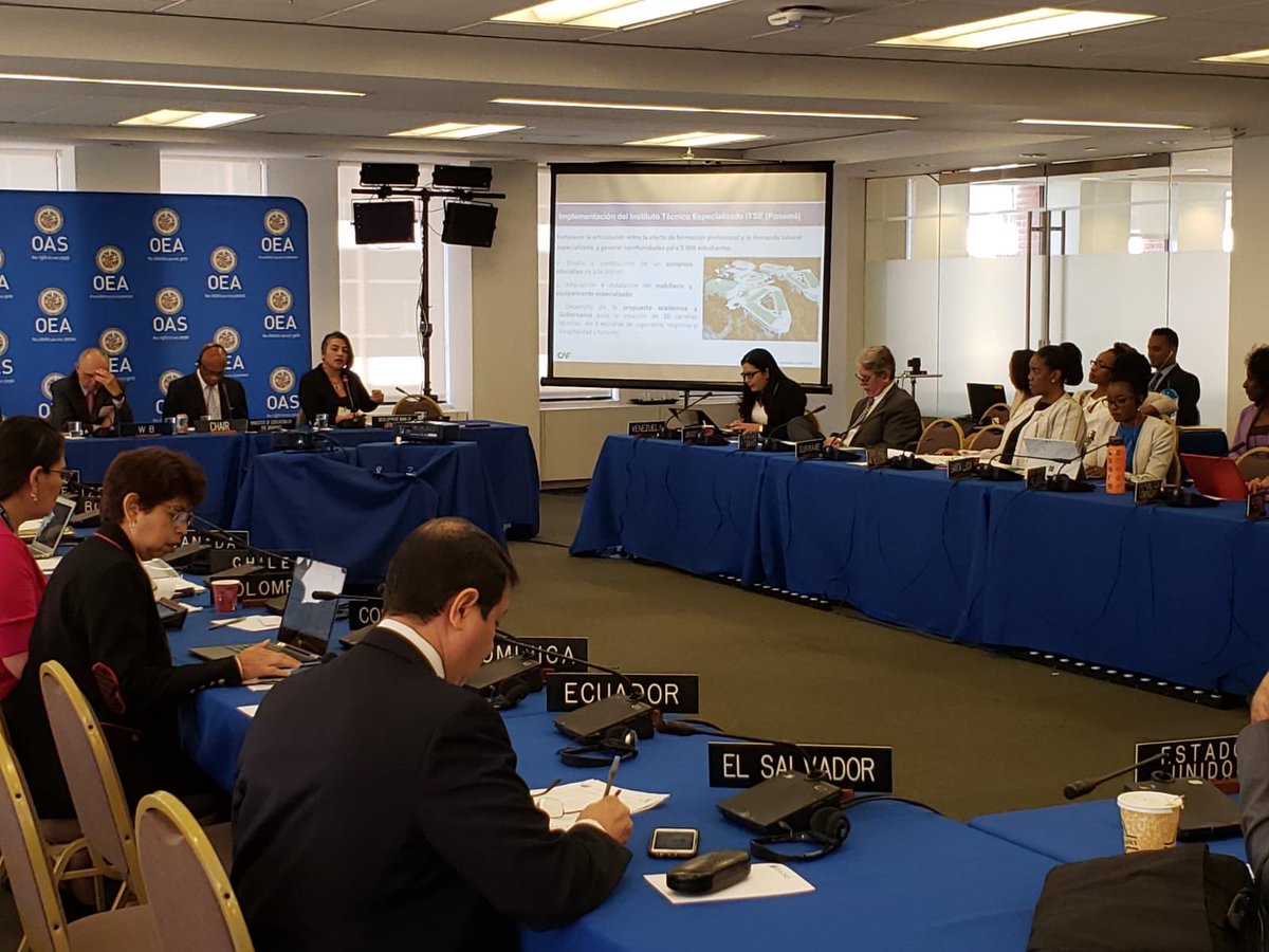 MENFP Education Haiti (@menfp_education) on Twitter photo Éducation/ Sommet CIE/Haïti-OEA
Participation d'Haïti à la 8ème réunion ordinaire de la Commission interamericaine de l'éducation. Ouverture des travaux ce jeudi 4 octobre à Washington au siège de l'Organisation des États américains (OEA). Le Ministre CADET présent. <a href="/miloodyv66/">Miloody VINCENT</a> Éducation/ Sommet CIE/Haïti-OEA
Participation d'Haïti à la 8ème réunion ordinaire de la Commission interamericaine de l'éducation. Ouverture des travaux ce jeudi 4 octobre à Washington au siège de l'Organisation des États américains (OEA). Le Ministre CADET présent. <a href="/miloodyv66/">Miloody VINCENT</a>