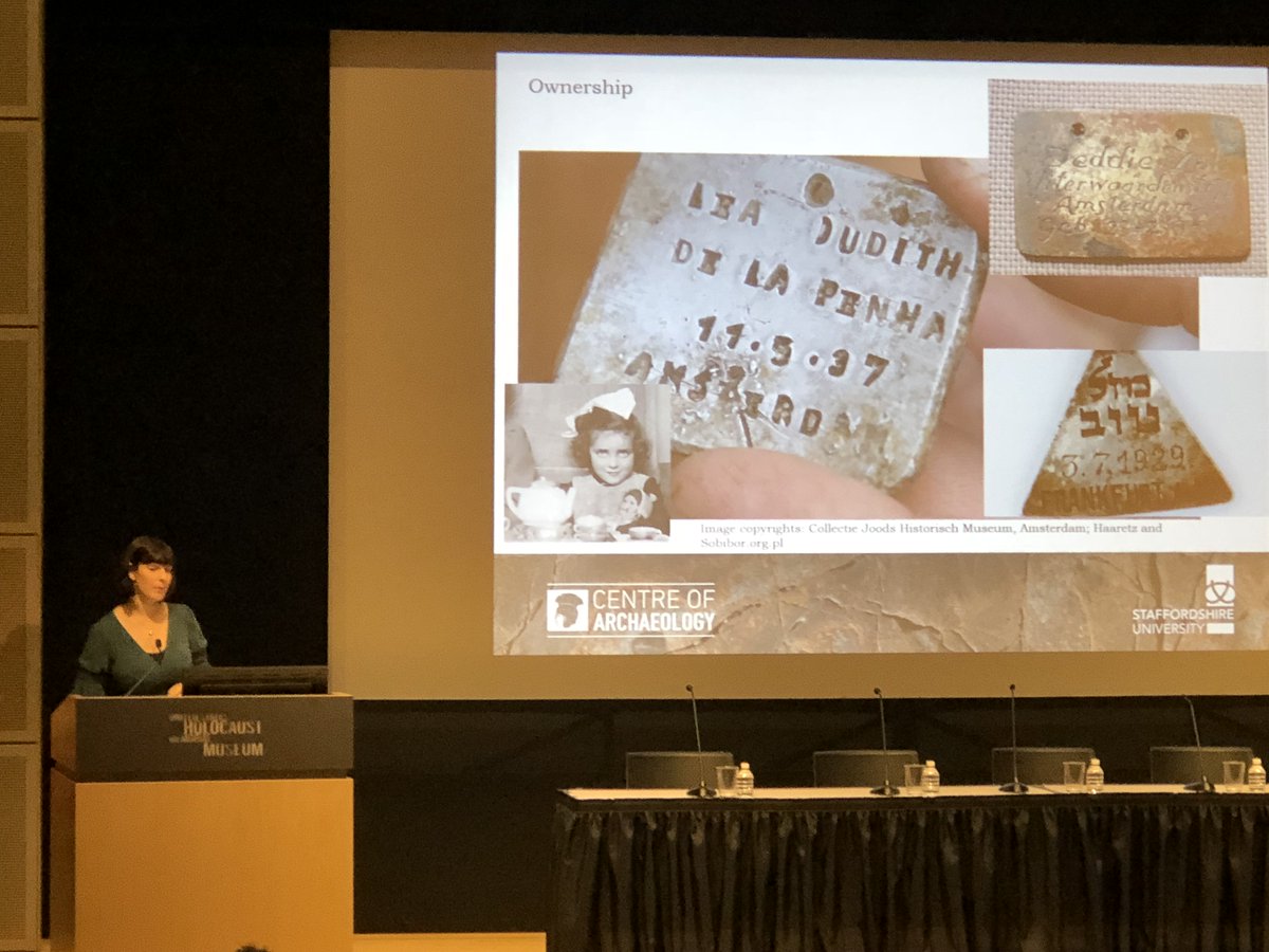 Kierra_USHMM's tweet photo. Heard a fascinating lecture by Prof Caroline Sturdy Colls who discussed the limits of the historical record and how science &amp; technology can help fill the gaps. Plz consider joining us if you are in DC @ the Material Culture https://t.co/Od288Hi7L3 @holo
@Jake_USHMM @Ali_Dunbar https://t.co/EMhbAAJN0F