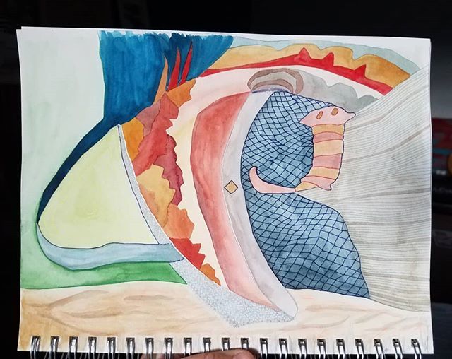 hnhogan's tweet photo. #Fish #doodle started by #kiddo finished by #mommy.
.
.
.
#tenaciousgoods #art #artistherapy #2hoursaday #gelpens #watercolor #pencil #zentangle https://t.co/YL1UuCqswo https://t.co/oPn19CNcDY