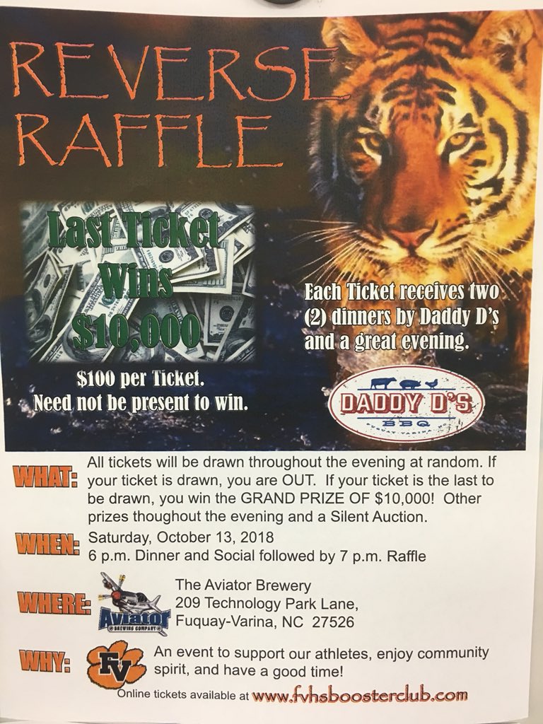 FVHS_Soccer's tweet photo. Reverse raffle tickets to past and present players and parents. Great opportunity to raise money for our programs!! Contact Acosta ASAP for details https://t.co/CSAquJC0Xx