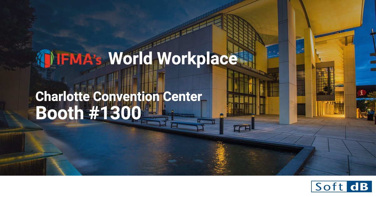 Join us at IFMA’s World Workplace Conference in #Charlotte! Stop by our booth (#1300) to learn more about how our sound masking systems can help you reduce noise distractions in your workplace and improve your productivity. <a href="/IFMA/">IFMA</a> #facman #WWPChar18 #IFMA #soundmasking