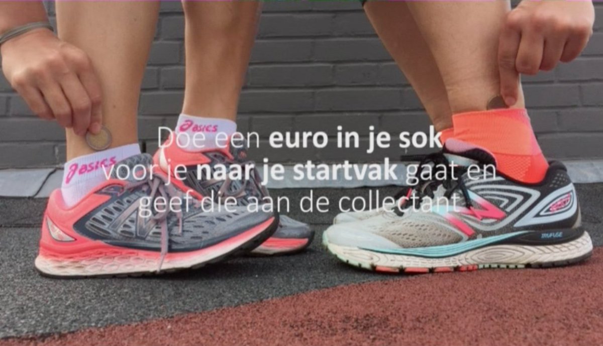 Neem zondag een euro mee in je sok voor de <a href="/BrandwondenNL/">BrandwondenStichting</a> Stichting! Bij het startobstakel kun je jouw donatie geven aan de collectanten. Laten we samen een mooi bedrag ophalen voor een mooi doel 🙏!