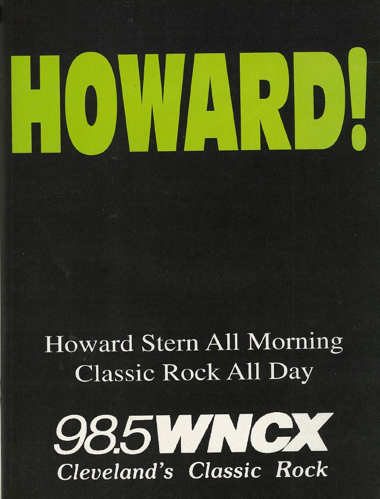 SkrticX's tweet photo. .@HowardStern on @985WNCX (1992). Source: @Cleveland_PL #Cleveland #howardstern #heynow #ftimmy https://t.co/M6nG0mU3PN