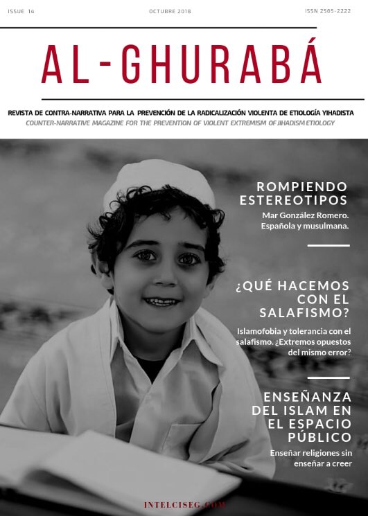 dgg030's tweet photo. Os presentamos el número 14 de la Revista Al-Ghurabá de prevención y contra-narrativa frente al terrorismo de daesh y Al-Qaeda de @intelsegglobal 

https://t.co/ob7dU3trSF https://t.co/hnjBttfg50