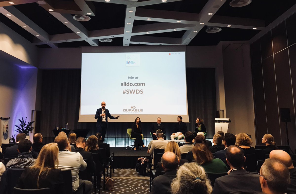 LuctraUK's tweet photo. We've been at Smart Workspace Design Summit today in Amsterdam! If you didn't catch our presentation you can still see us tomorrow! #design #workspace #speech #conferences #LUCTRA #Lightforwork #Lightforhealth #SWDS https://t.co/JYFgLNIBQZ
