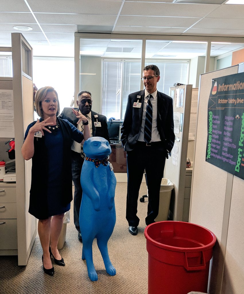 #Timon has found his way over to our #unsungheroes, the IS customer service team, for <a href="/archildrens/">Arkansas Children's</a> to celebrate and thank them for their work. Providing #extraordinary internal and external customer service! @ChandaChacon <a href="/cauley_lori/">l mccauley</a> @RyanSol77 <a href="/RodSmith04/">Rod Smith</a>