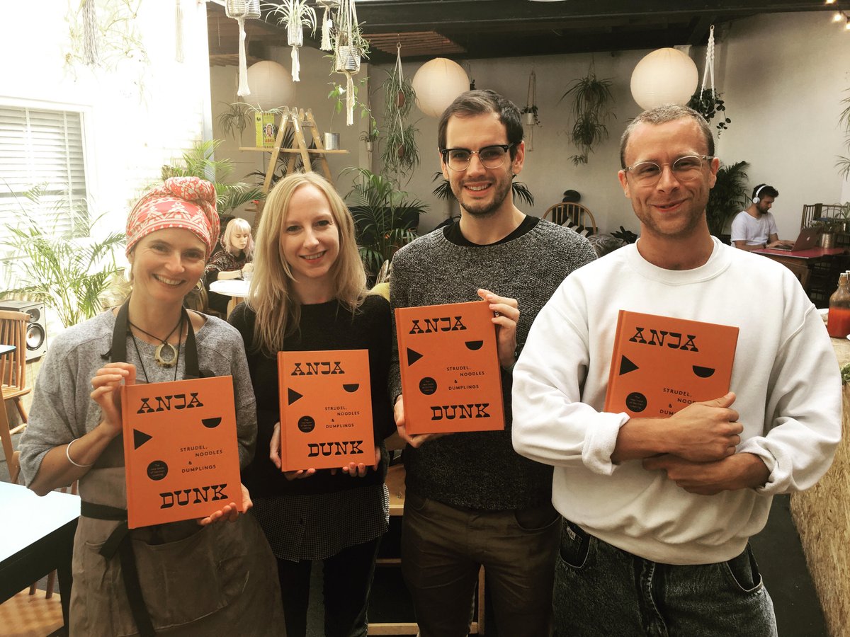 Last week, our team had the pleasure of trying some delicious food by Guardian guest food writer Anja Dunk. Check out her book of modern German recipes here: guardianbookshop.com/strudel-noodle…