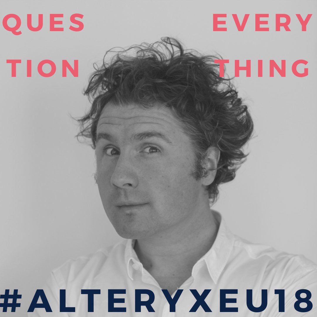 alteryx's tweet photo. Are you ready to Alter.Everything at Inspire Europe 2018 with our guest Keynote Speaker @bengoldacre? #AlteryxEU18 https://t.co/Ke7L81Bu9D