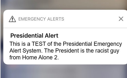 rashadrobinson's tweet image. Fixed it. #PresidentialAlertSystem