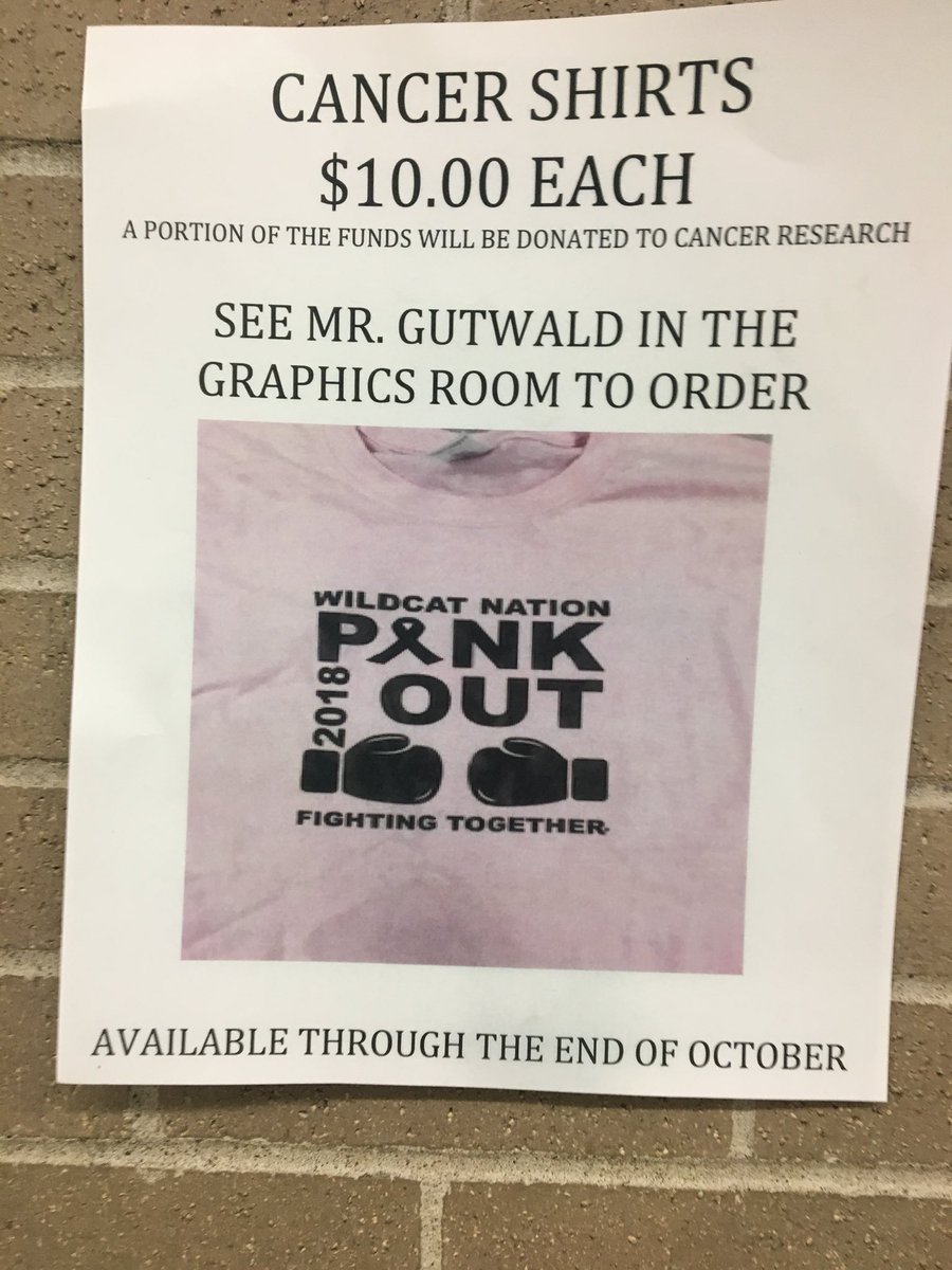 EAwildcatss's tweet photo. For our first October game and breast cancer awareness month🎀 the theme for tomorrow’s game will be a PINK OUT!!!...GO WILDCATS💗🏈 https://t.co/30TX1J5Jrc