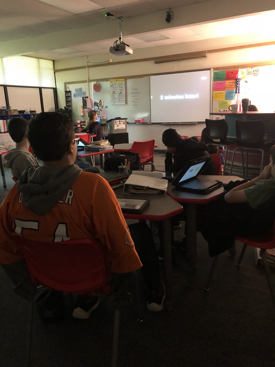burnsiewoj's tweet photo. It was a great day to be @CSJHWildcats &amp; @PlumGroveJH 7th grade History Ss! @burnsiewoj and @mrfreeman106 had their 1st #collborative @GoogleHangout about upcoming #gradenegotiations and inter school peer editing of our @googlesites! @D15Schools #d15learns https://t.co/ytNlQl4esN
