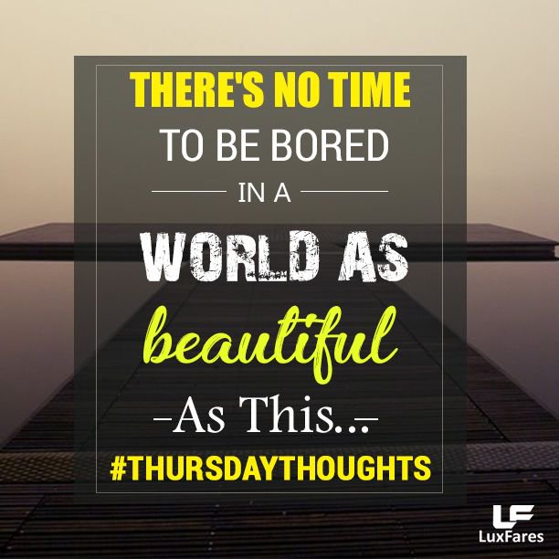 LuxFares's tweet photo. #ThursdayThoughts #Travel @LuxFares https://t.co/r6w0DaCR62